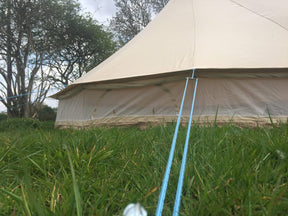 5m Bell Tent 285gsm 100% Natural Canvas | Mesh Wall