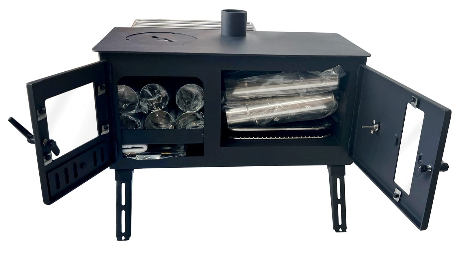 Outbacker® Firebox Range Oven Portable Tent Stove | 3.5kw 20.5kg