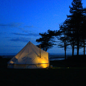 4m Bell Tent 285gsm 100% Natural Canvas | StoveMate