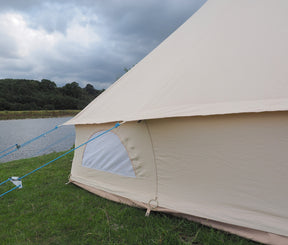 7m Bell Tent 285gsm 100% Natural Canvas