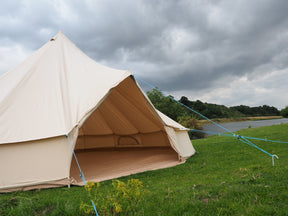 7m Bell Tent 285gsm 100% Natural Canvas