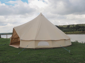 7m Bell Tent 285gsm 100% Natural Canvas | StoveMate