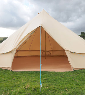 7m Bell Tent 285gsm 100% Natural Canvas | StoveMate