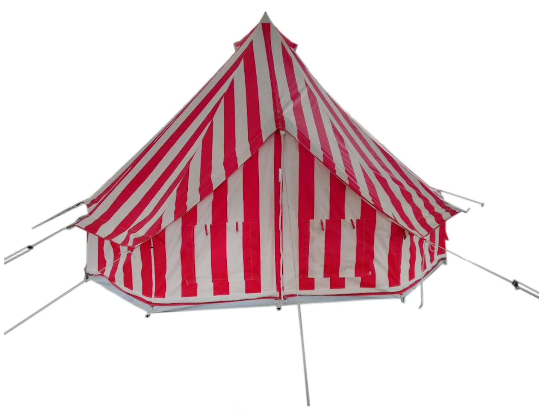 4m Bell Tent 'Summer Fete' 285gsm 100% Natural Canvas