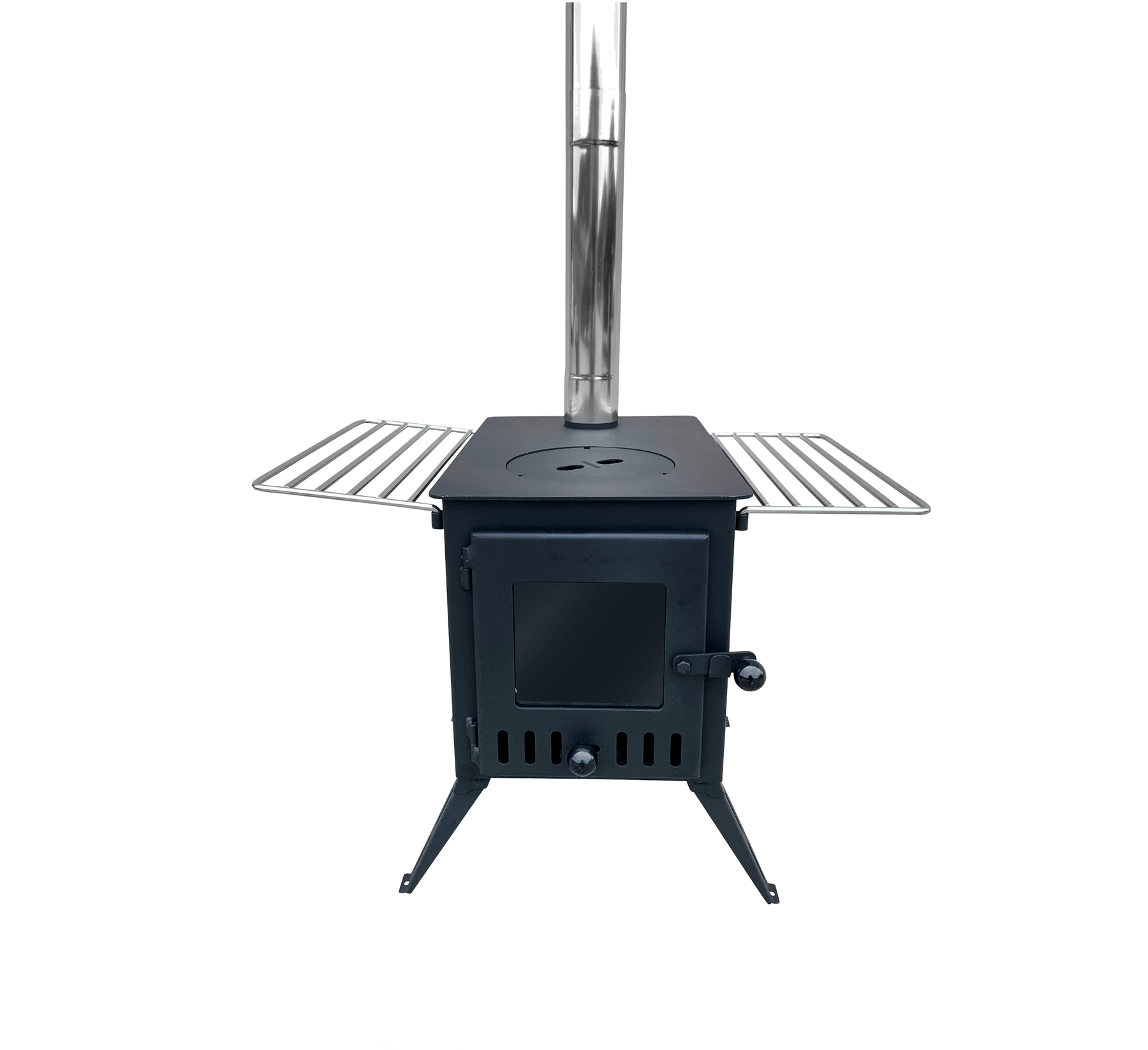 Outbacker® Firebox Vista Large Window Portable Tent Stove | 3.5kw 12kg