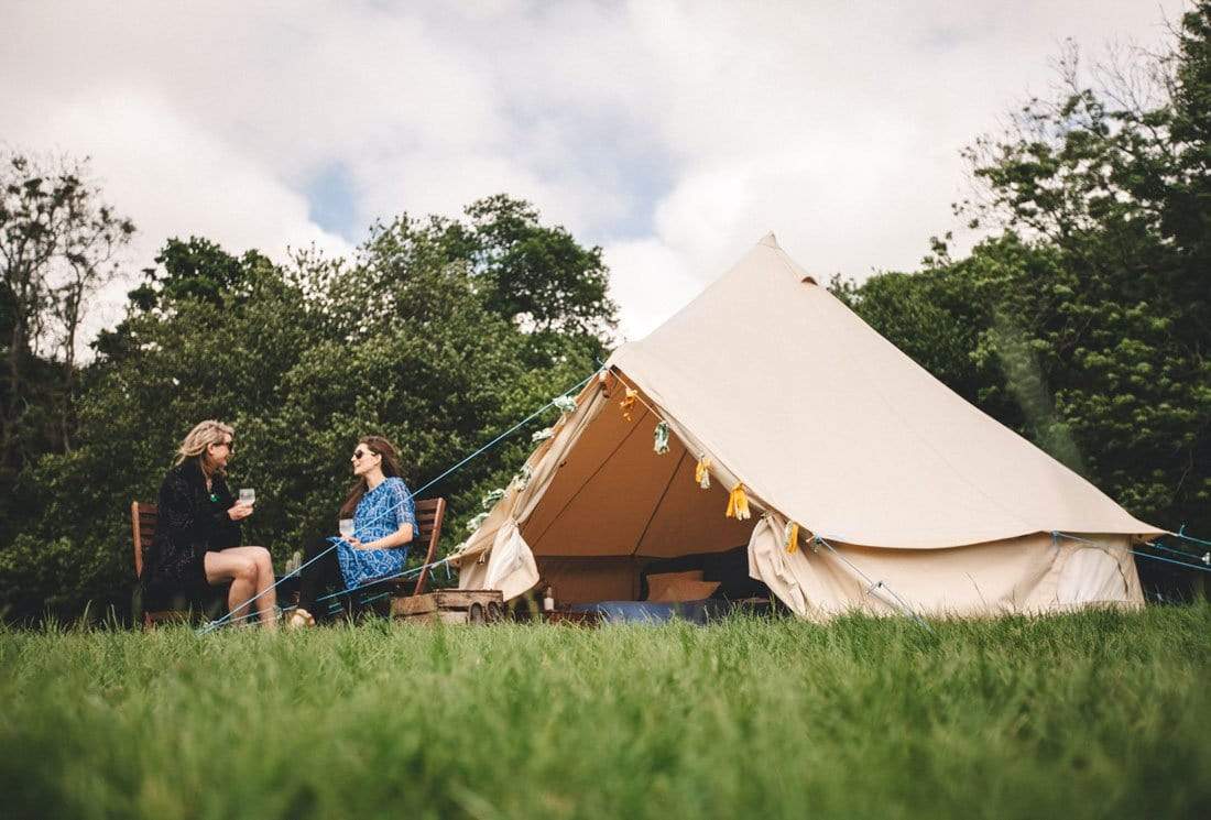 5m Bell Tent 285gsm 100% Natural Canvas | StoveMate