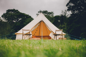 4m Bell Tent 285gsm 100% Natural Canvas | StoveMate