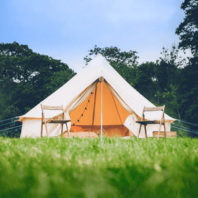 4m Bell Tent 285gsm 100% Natural Canvas