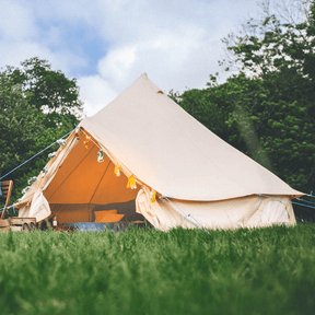 4m Bell Tent 285gsm 100% Natural Canvas